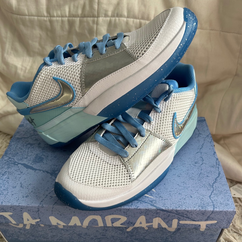 Nike Ja Morant 1 Blue Basketball Shoes